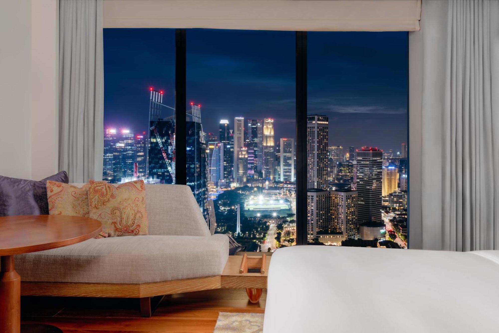 Andaz Singapore, By Hyatt Kültér fotó View from a bedroom