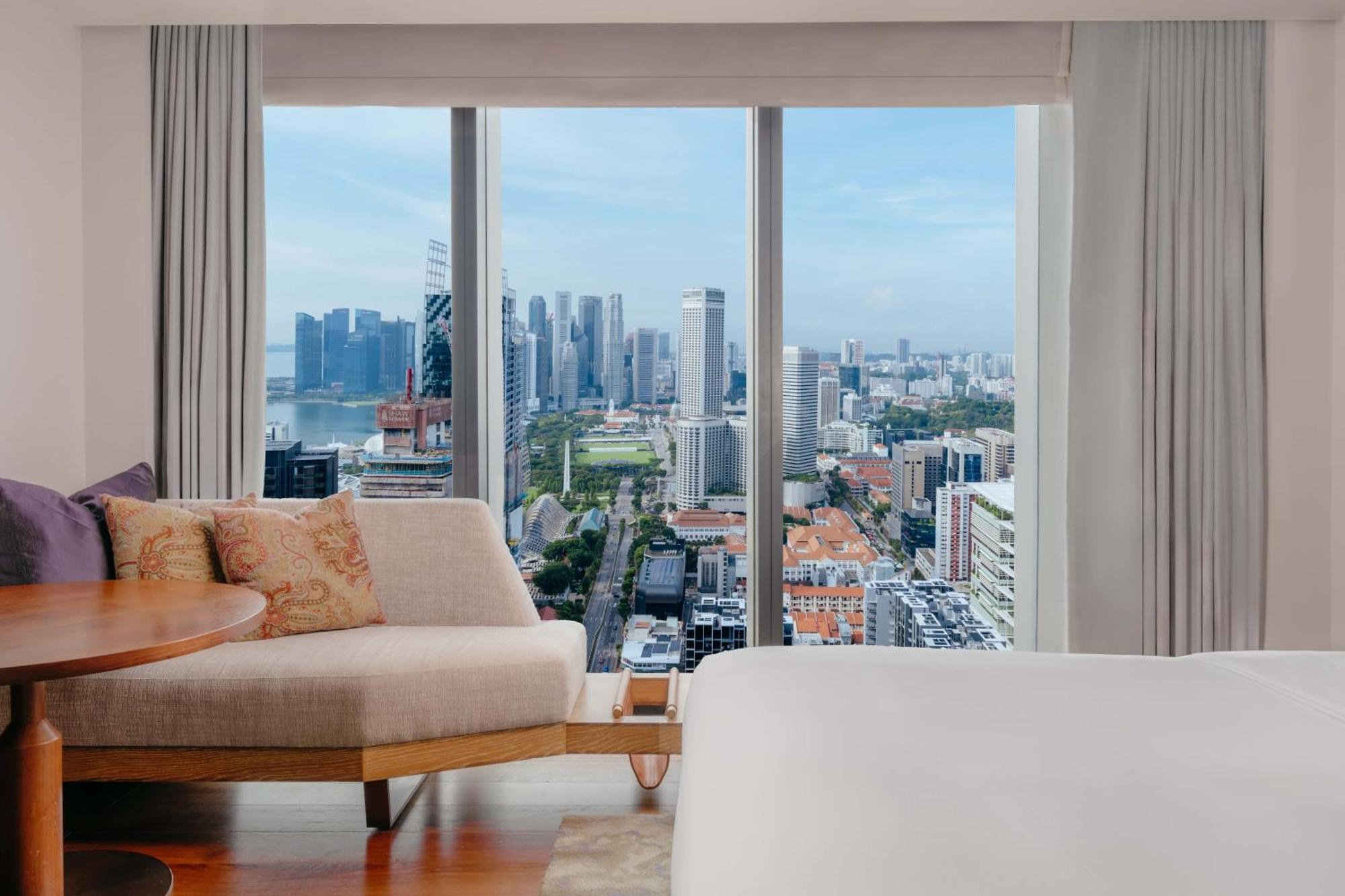 Andaz Singapore, By Hyatt Kültér fotó View from a suite